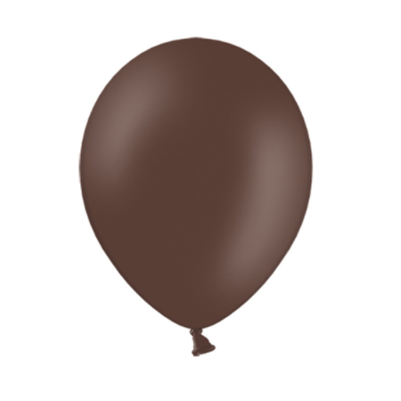10 ballons marrons - 28 cm