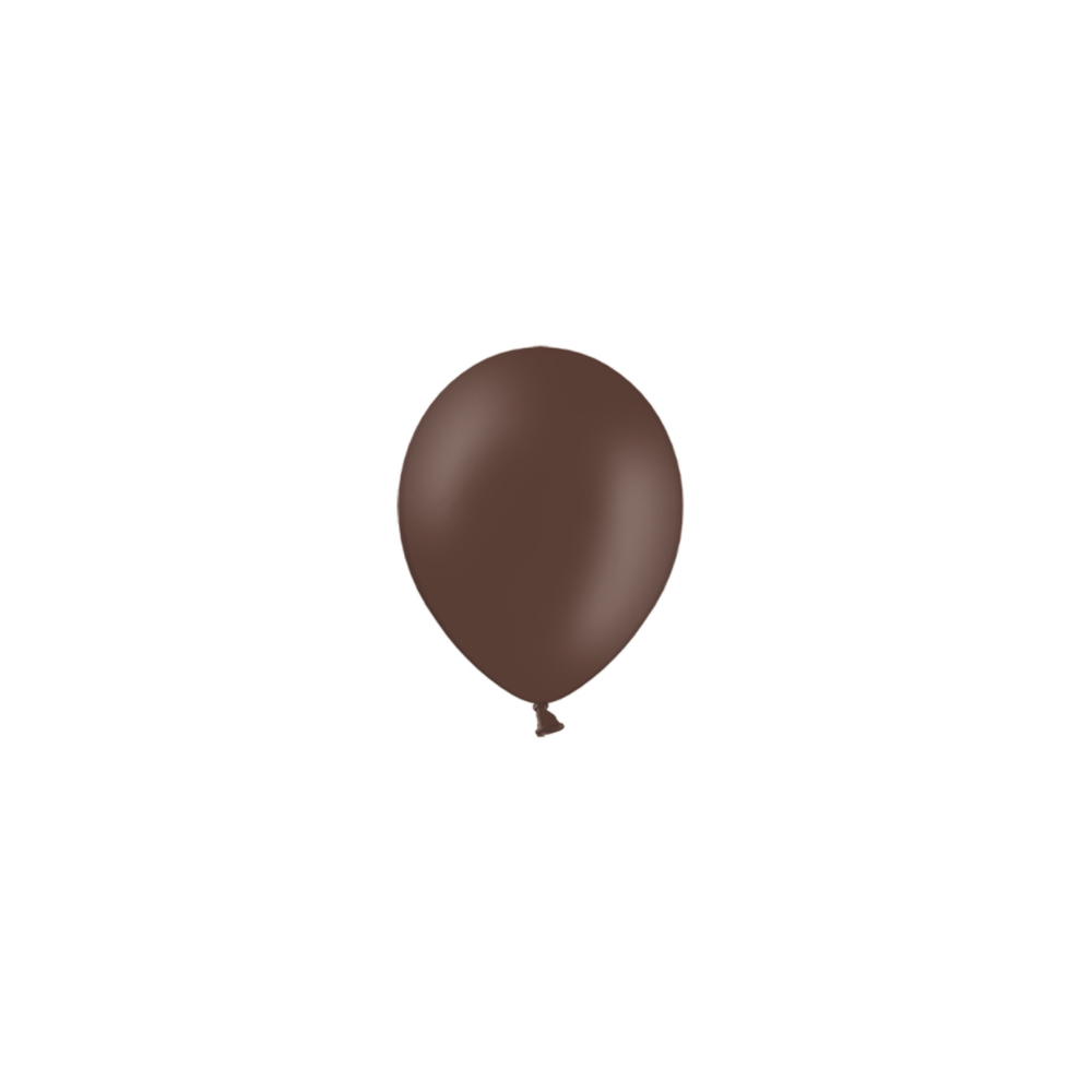 10 ballons en latex – Marron cacao – 27 cm