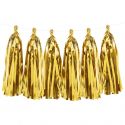 12 tassel dorées