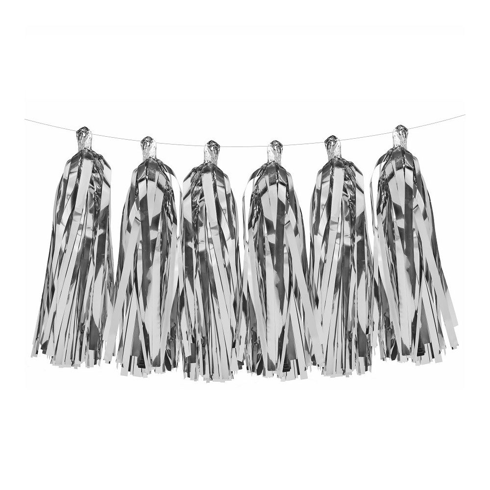 Guirlande tassel - argente