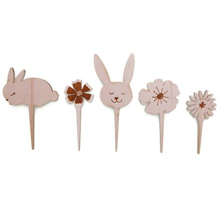 5 pics à gâteaux "lapin"
