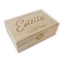 Boîte livre d'or personnalisable "EVJF" + cartes