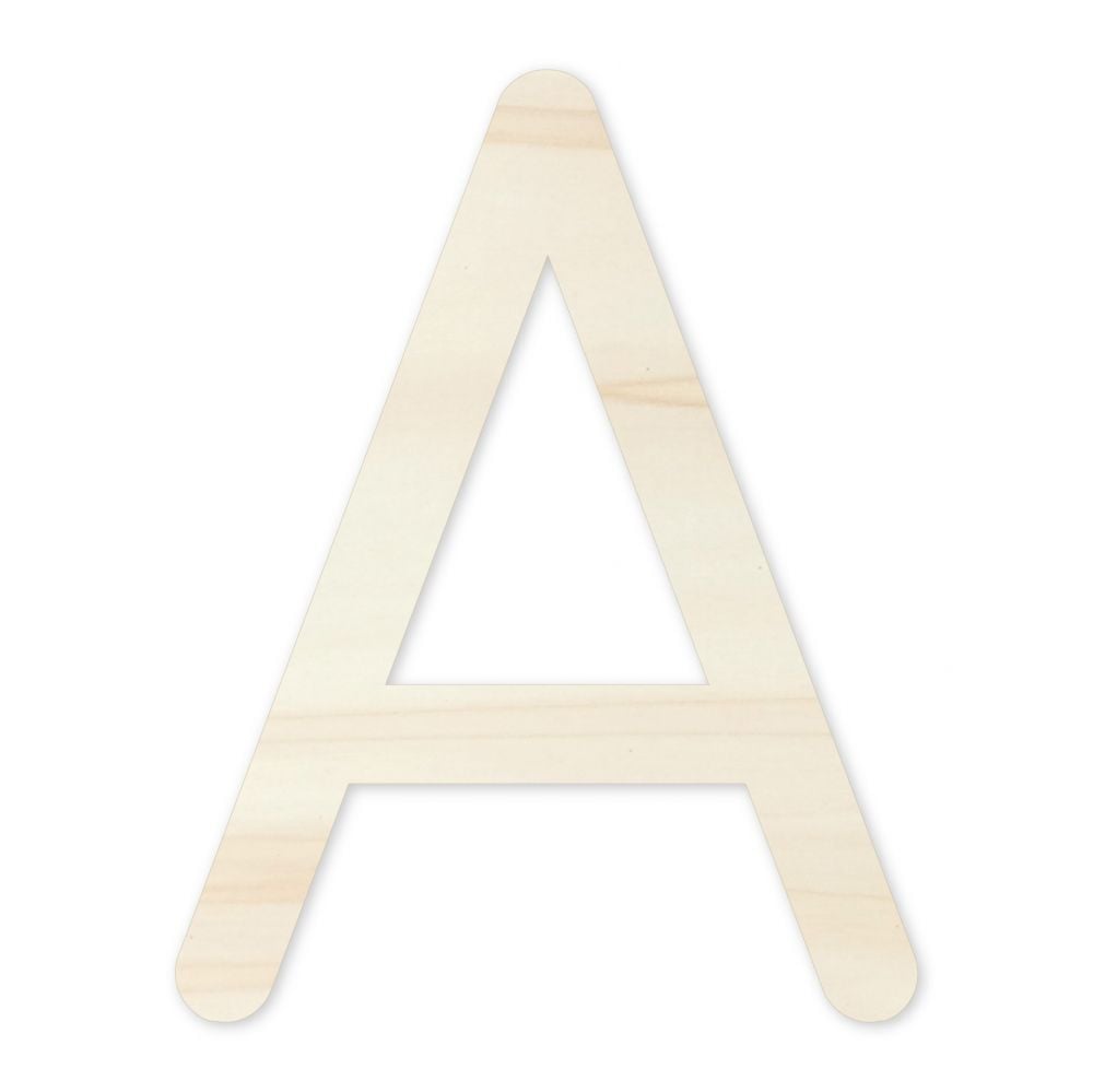 Lettre en bois alphabet - 29.5 cm