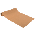 5 m chemin de table mousseline "fauve" - 28 cm