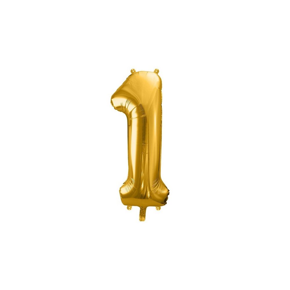 Ballon chiffre rose gold, 36cm - décoration de fête