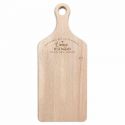 Planche à découper en bois personnalisable "L'amour ça se cuisine"