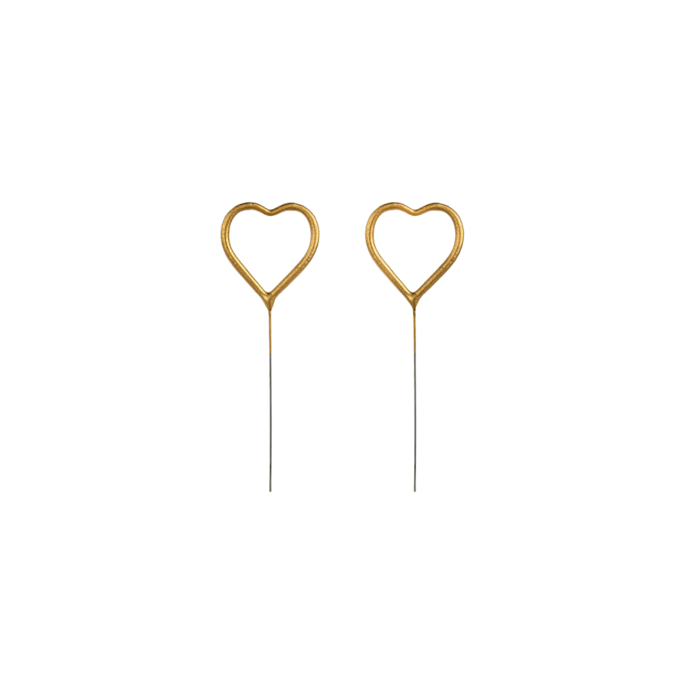 2 Cierges Coeur - or