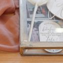 Boîte à souvenirs de mariage en verre personnalisable "wild"