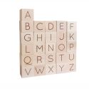 Cube en bois personnalisable "Lettre"