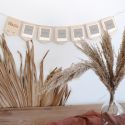 Kit pour guirlande de fanions en bois personnalisable "grands moments"