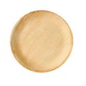 6 assiettes écologiques en feuilles de palmiers - 18.5 cm