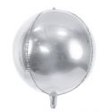 Ballon bulle argenté - 40 cm