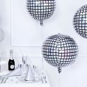 Ballon en mylar Boule disco - 40cm
