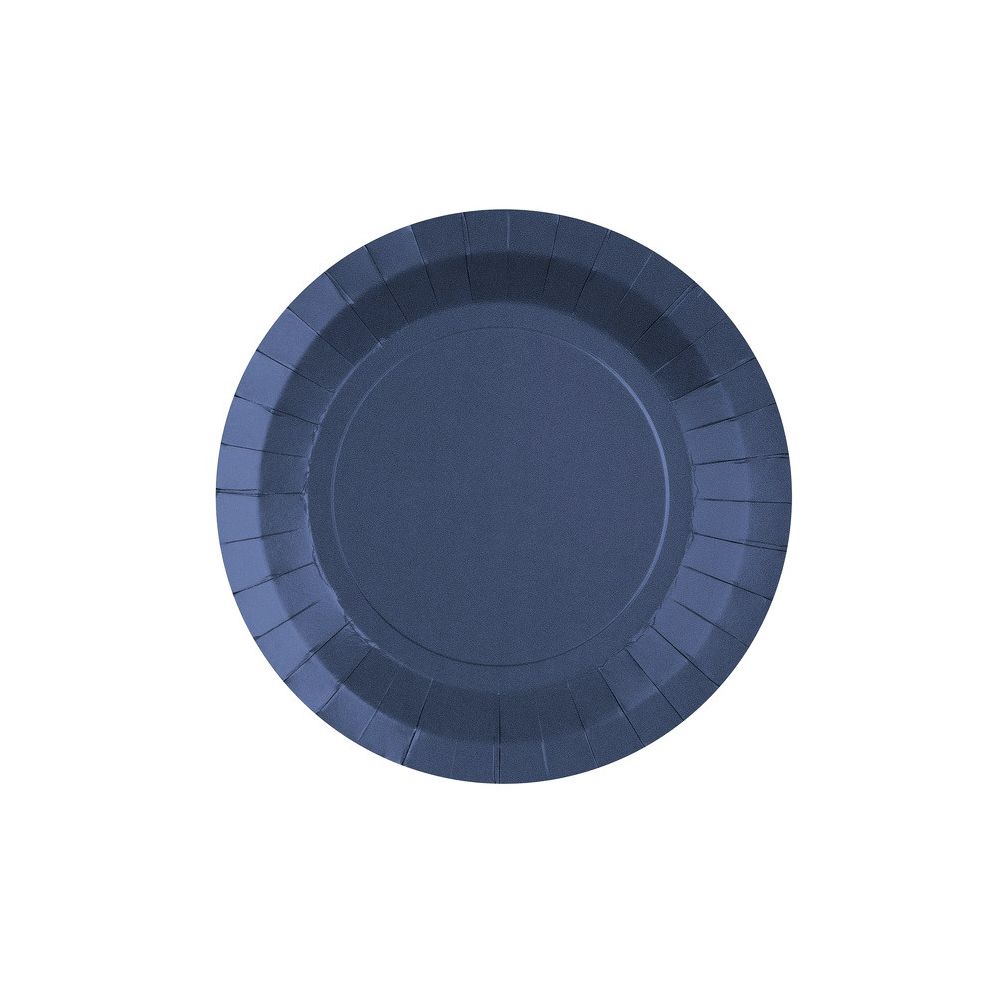 10 assiettes marine - 22.5 cm