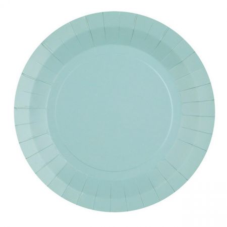10 assiettes iceberg - 22.5 cm