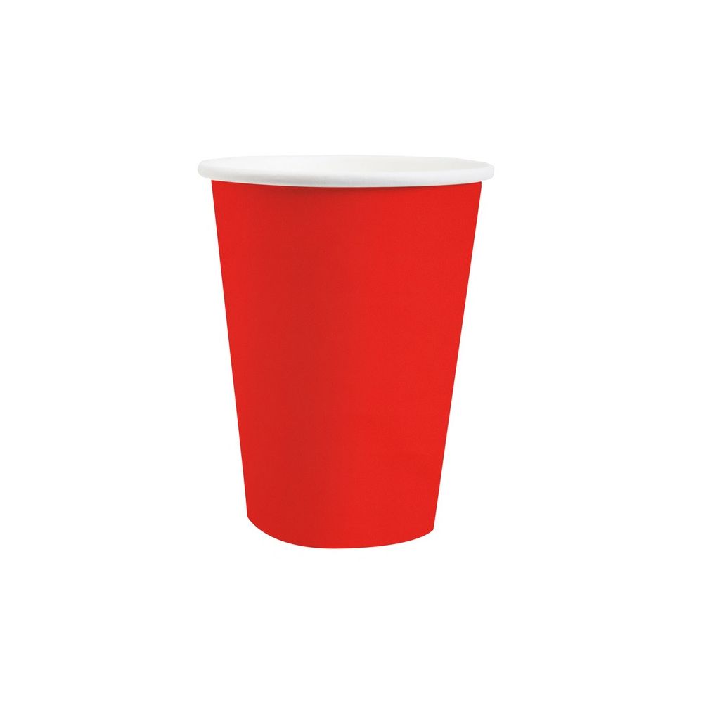 10 gobelets rouges - 25 cl