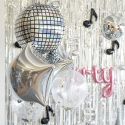 Ballon en mylar Boule disco - 40cm