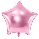 Ballon mylar Star - 48cm - rose clair