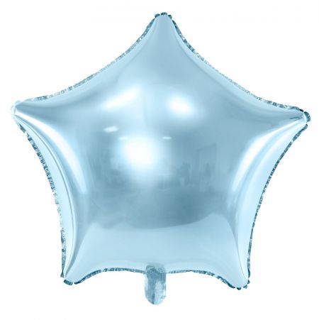 Ballon étoile bleue - 46 cm