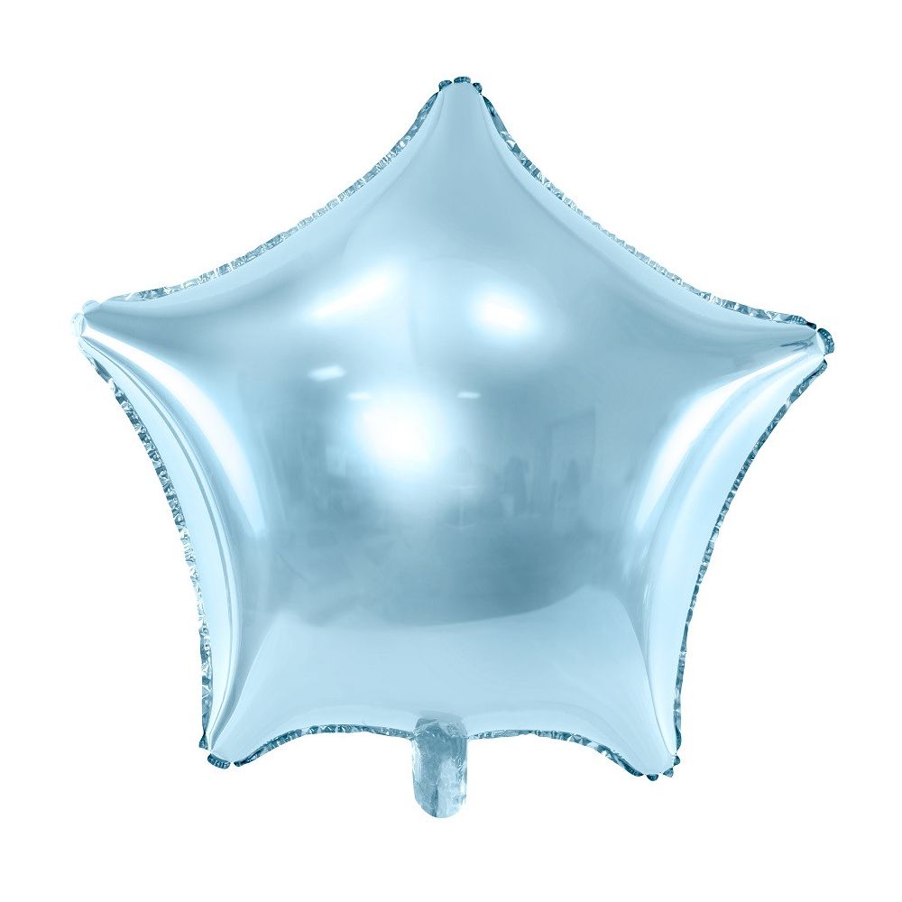 Ballon étoile bleue - 46 cm
