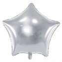 Ballon mylar Etoile - 48cm - argent