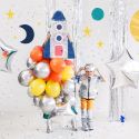 Ballon mylar Etoile - 48cm - argent