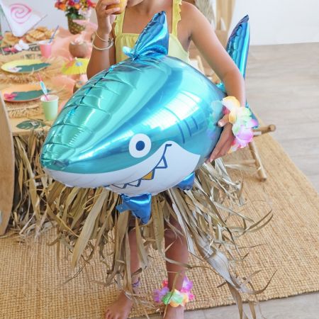 Ballon mylar "requin" - 92 cm