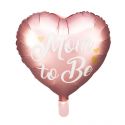 Ballon en mylar Mom to Be - rose