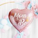 Ballon rose gold "Mom to be" - 35 cm