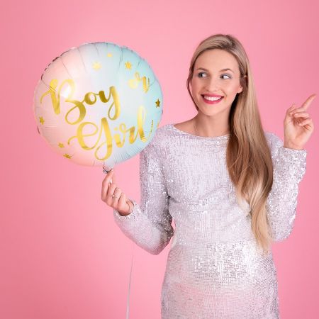 Ballon mylar "Boy or Girl"...