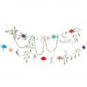 Grande guirlande "fées et forêt enchantée" - 3,6 m