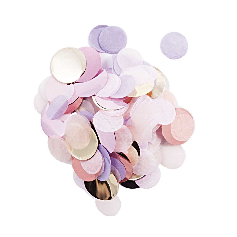 20 g confettis ronds "guimauve"