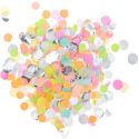 20 g mini confettis ronds "néon"