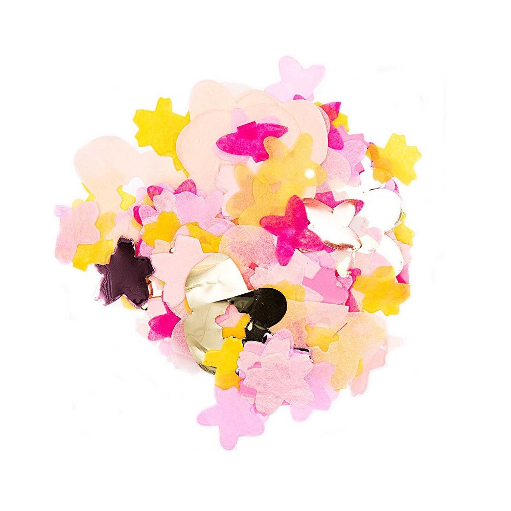 20 g confettis fleurs "printemps"