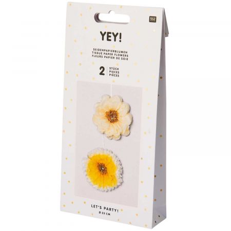 Lot de 2 petites fleurs en...