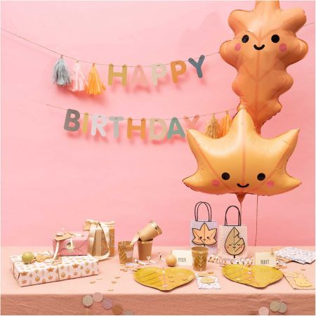 Ballon mylar "feuille...