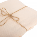 Nappe en gaze de coton "nude" - 240 cm