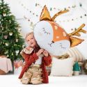 Ballon mylar "tête de faon" - 73 cm