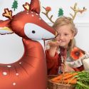 Ballon mylar "renne" - 105 cm