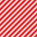2 m rouleau de papier cadeau "rayures rouges" - 70 cm