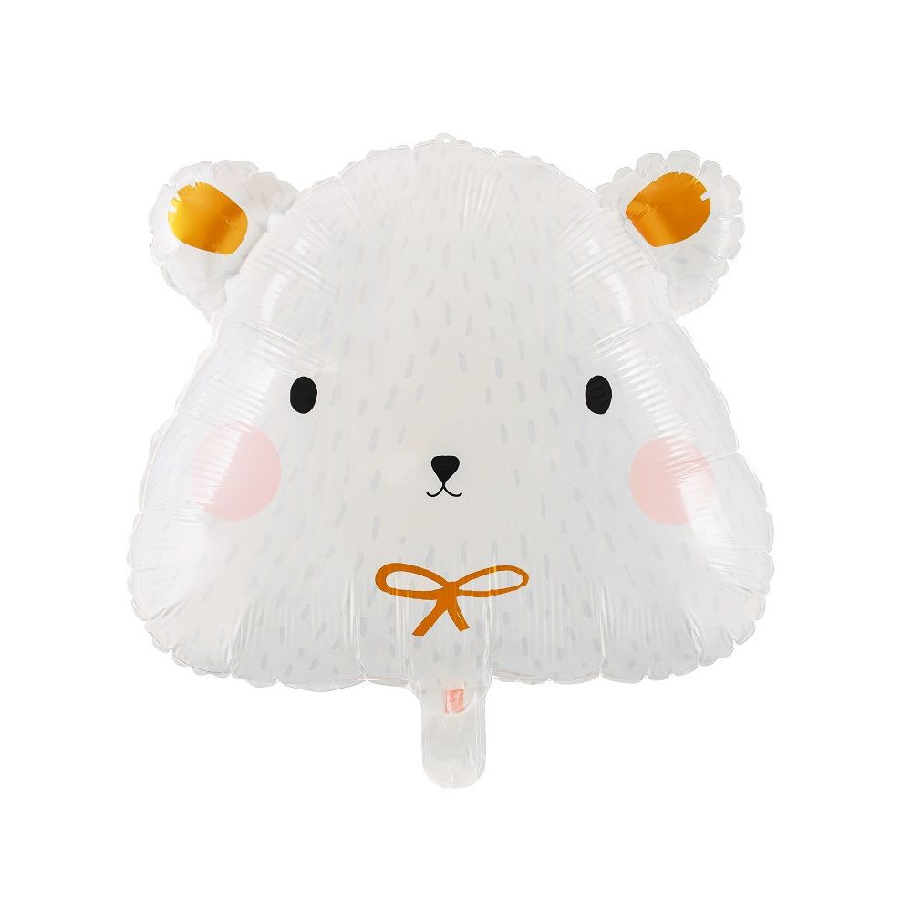 Ballon mylar "ours polaire" - 51 cm