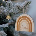 Décoration de sapin personnalisable "arc en ciel"