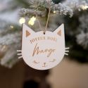 Décoration de sapin personnalisable pour chat