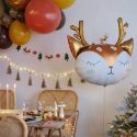 Ballon mylar "tête de faon" - 73 cm