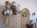 10 ballons crème-  28 cm