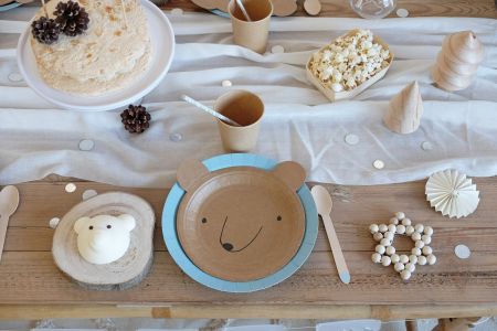 10 assiettes iceberg - 22.5 cm