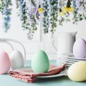 6 bougies "œufs pastel"