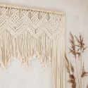 Tenture géante en macramé - 1.80 m