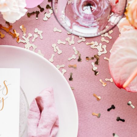Pénis confetti - or