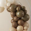 Kit pour guirlande de ballons "moka" - 70 ballons
